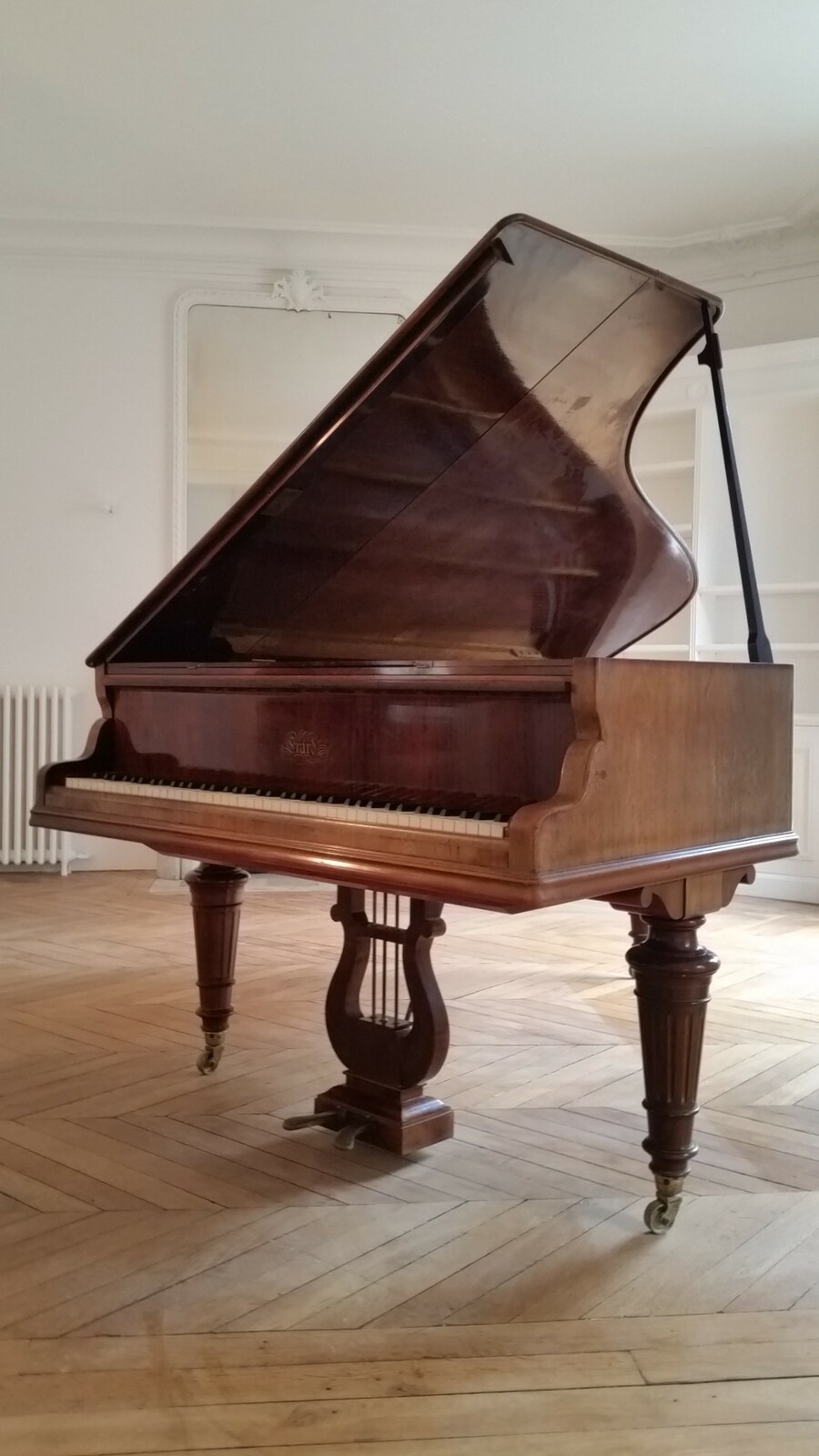 En vente piano Erard demi-queue 1908 1\u00e8re main